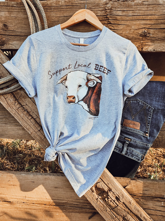 Support Local Beef Tee