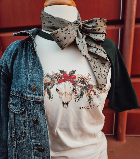 The Christmas Longhorn Tee